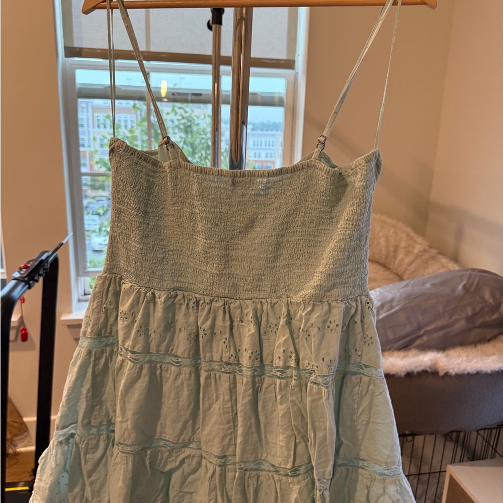 Aeropostale Light Blue Midi Dress - Picture 2 of 2